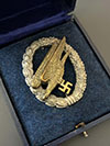 Cased Fallschirmjager badge by IMME